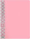 Display Book Folder 30 Sheets Pastel Pink 10003...