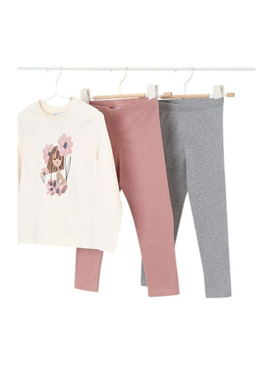 Mayoral Комплект Зима 3бр Soft Pink