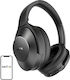 Maxell MXH HP201 Fără fir / Cu fir Over Ear Căști cu 60 ore de Funcționare și Încărcare Rapidă Negre