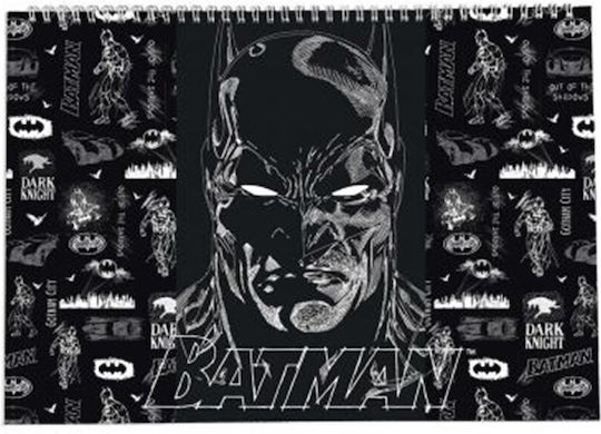 Graffiti Μπλοκ Ζωγραφικής Batman A4 21x29.7cm