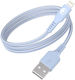 Bigben Connected Usb-A/Lightning 2.4A Fastcharge 12W Cablu De Transfer Și Încărcare 1.2M Albastru