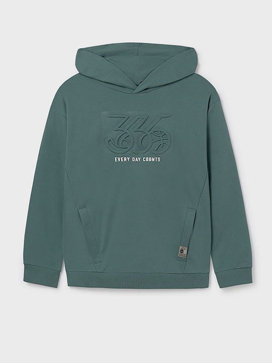 Mayoral Kids Sweatshirt with Hood and Pockets G...