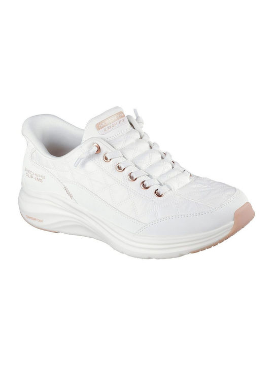 Contour Foam Femei Pantofi sport Alergare Albe