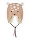 Kinder Mütze Gestrickt Beige