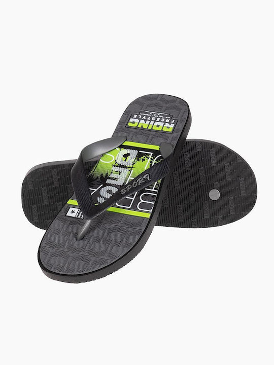 Jomix Men's Flip Flops Gray
