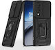 Techsuit Задна корица Силикон / Пластмаса Черен (OnePlus Nord 5)