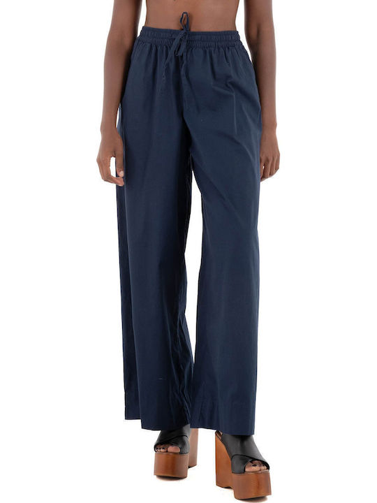 Vero Moda Robette Damen Stoff Hose mit Gummizug...