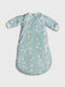 Tender Winter Sleeping Bag Marble 2.5 Tog Sky Blue with Detachable Sleeves