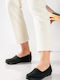 Women's Moccasins in Black Color