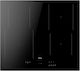 Amica Induction Cooktop Autonomous with Child Lock Function 59.2x52.2εκ.