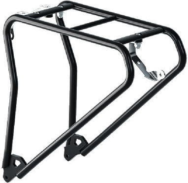 Bicycle Front Rack Racktime Topit 2.0 Snapit 2.0 Aluminum 28'' Black