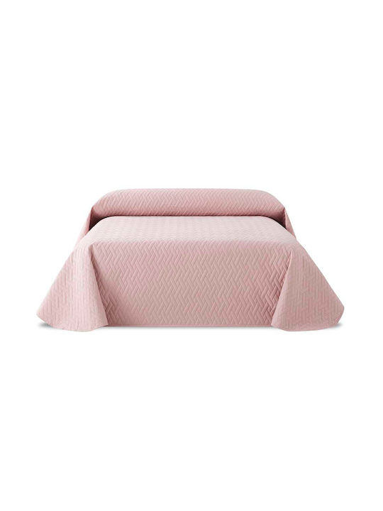Sofazip Tagesdecke King Size Pink 270x270cm