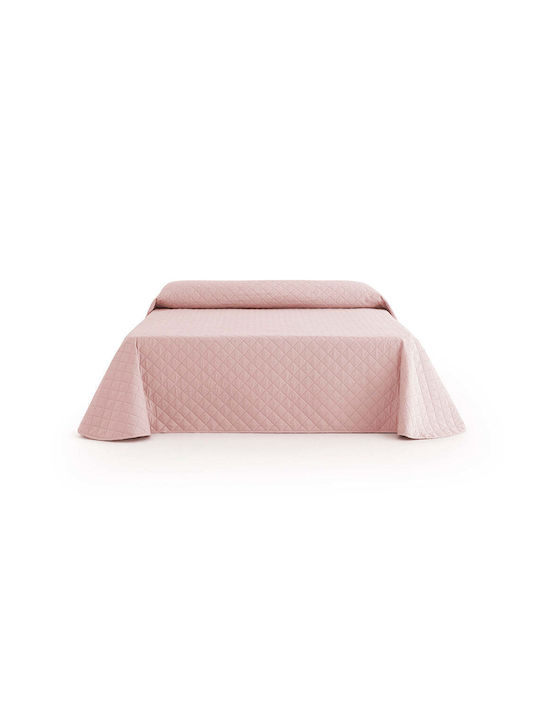 Sofazip Tagesdecke King Size Pink 270x270cm