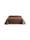 Sofazip Κουβερλί Ημίδιπλο Brown 180x270cm
