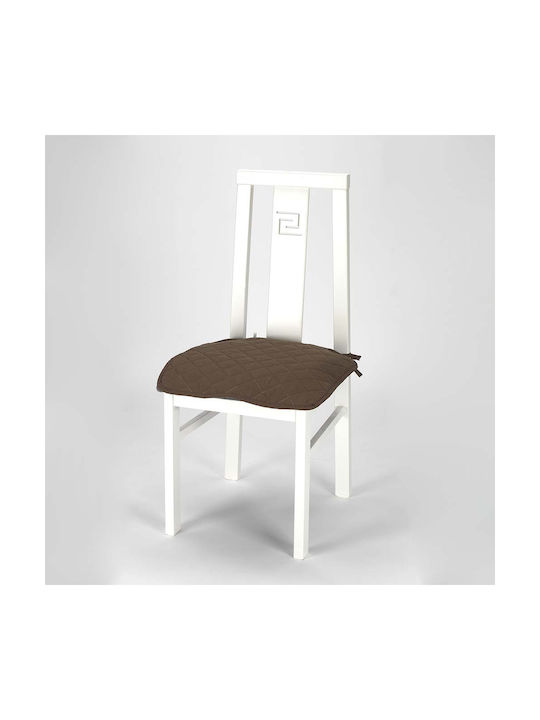 Sofazip Gartenstuhlkissen Braun 6Stücke 45x45cm