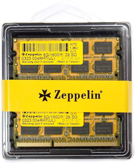 Zeppelin DDR3 Cu Module 1x16GB Și Frecvență 1600 Pentru Desktop