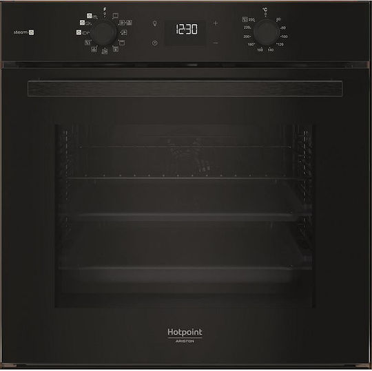 Hotpoint-Ariston Φούρνος άνω Πάγκου 71lt Π56.8εκ. Μαύρος