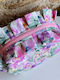 Miss Minimal Zipper Box Toiletry Bag Ines Romantic 22 X 13 X 23cm