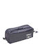 Ordinett Italy Toiletry Bag For Electrical Items 24x10x9cm Polyester 2.2lt Tech Pochette Dark Gray