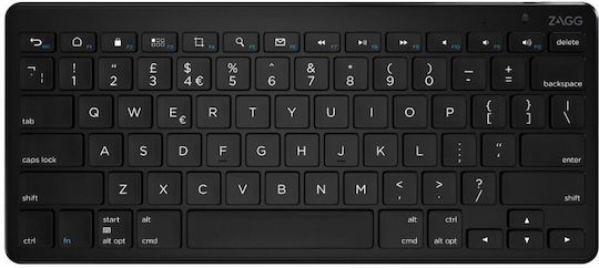 Zagg Ασύρματο Bluetooth Πληκτρολόγιο για Tablet Αγγλικό UK