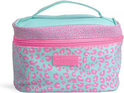 Idc Institute Cosmetic Bag Toiletry Bag Cosmetics 21 X 15 X 14cm Pink Pistachio Idc Institute Cosmetic Bag Toiletry Bag Cosmetics 21 X 15 X 14cm Pink Pistachio