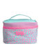 Idc Institute Cosmetic Bag Νεσεσέρ Καλλυντικών 21 X 15 X 14cm Ροζ Φιστικί