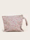 Toiletry Bag Margarites in Pink Color 29cm