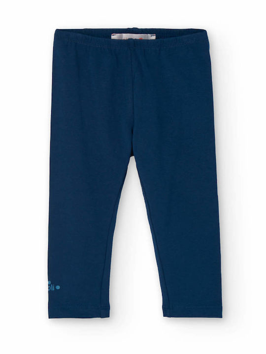 Kinder Leggings Lang Blue