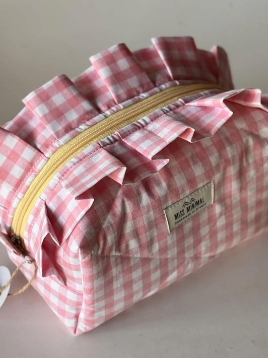 Miss Minimal Zipper Box Νεσεσέρ Amanda Romantic 22 X 13 X 23cm