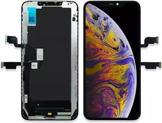 Οθόνη με Μηχανισμό Αφής για iPhone XS Max (Μαύρο)