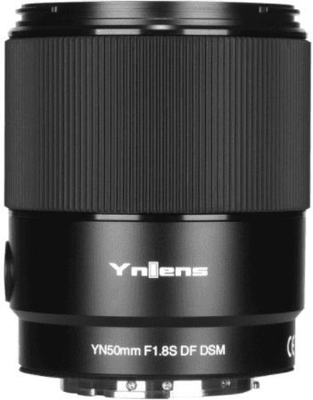 Yongnuo Full Frame Camera Lens YN50mm F1.8S DF DSM Fixed for Sony E Mount Black