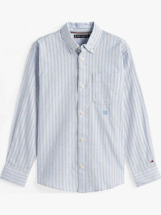 Kids Striped Shirt Long Sleeve Multi Stripe