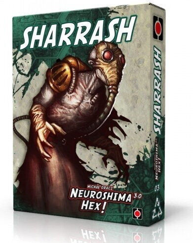 Game Expansion Neuroshima Hex 3.0 Sharrash for 2-4 Players 8+ Years Old (PL) Portal Games