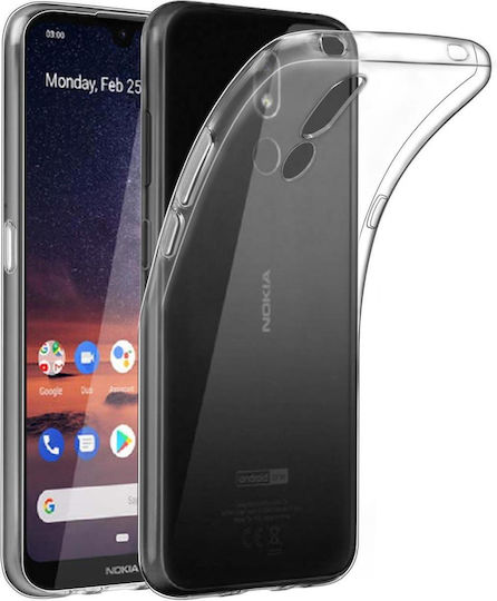 Back Cover Σιλικόνης Διάφανο (Nokia 3.2)