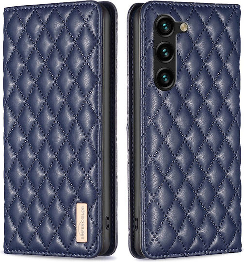 Binfen Diamond Lattice Back Cover Magnetic Blue Galaxy S23+