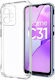 Slim Umschlag Rückseite Silikon 2mm Transparent (Nokia C31Realme C31)