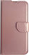 Book Piele artificială Rose Gold (Nokia 2.2)