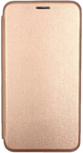 Book Δερματίνης Ροζ Χρυσό (Pocophone F1)