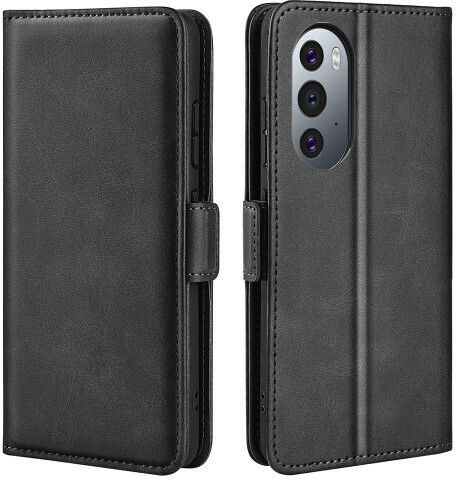 Θήκη Wallet Double Buckle Motorola Moto Edge X30 Edge X30 Pro Edge 30 Pro Black