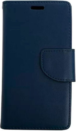 Wallet Piele artificială Albastru marin (TCL 30 / 30+ / 30 5G - TCL 30 / 30+ / 30 5G)