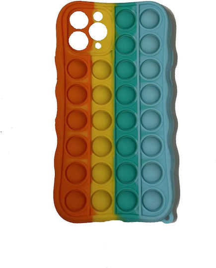 Fidget Back Cover Σιλικόνης Πολύχρωμο (iPhone 11 Pro)
