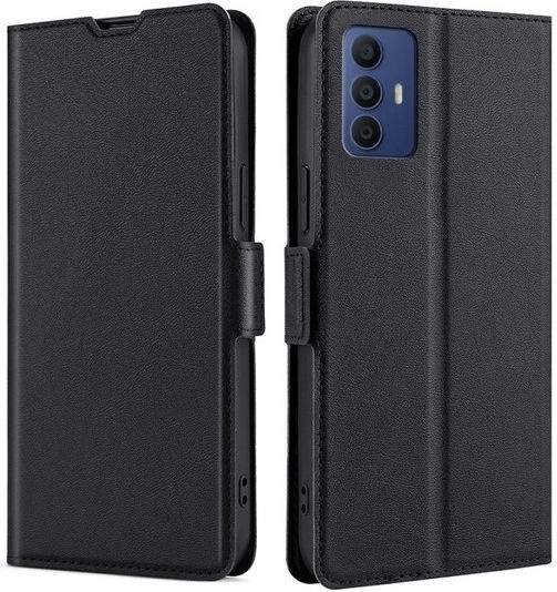 Book Piele artificială Negru (TCL 30 / 30+ / 30 5G - TCL 30 / 30+ / 30 5G)
