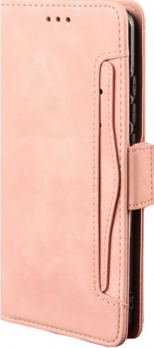 Card Pocket Book Piele Roz (Realme C3)