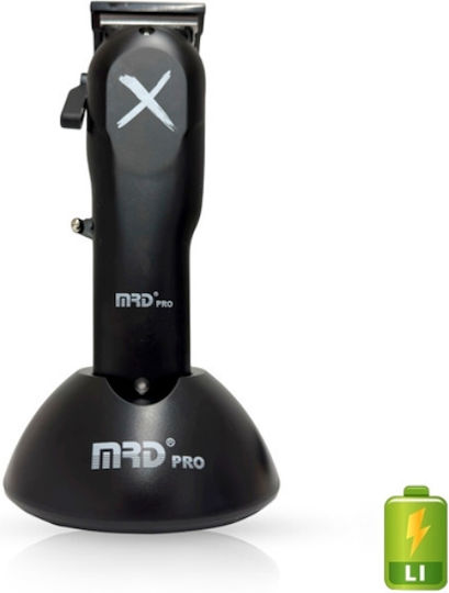 MRD Pro Επαγγελματική Επαναφορτιζόμενη Κουρευτική Μηχανή Μαύρη 00005025