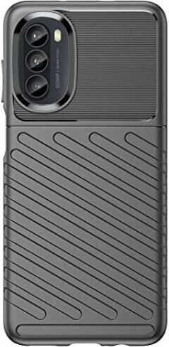 Armored Back Cover Σιλικόνης Μαύρο (Poco X4 GT 5G)