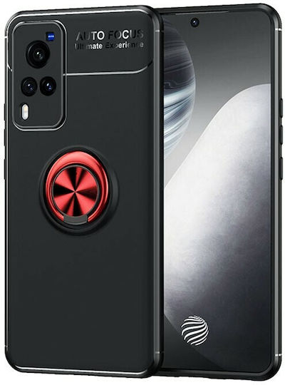 Solid Color Back Cover Σιλικόνης Μαύρο (Vivo X60 Pro 5G)