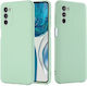 Liquid Back Cover Σιλικόνης Πράσινο (Moto G52)