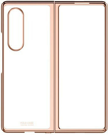 Galaxy Z Back Cover Plastic Transparent (Galaxy Z Fold 3)
