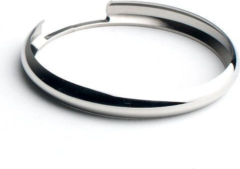 Mini Cooper Silver Key Ring Spare Part