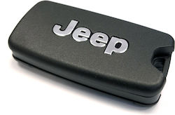 Foldable Car Key Shell with Blade with 4 Buttons for Chrysler / Jeep